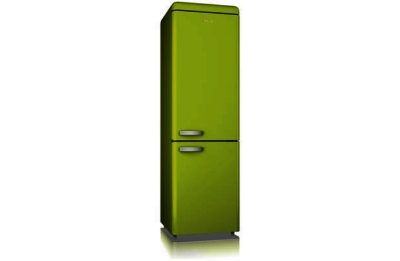 Swan SR11020LN Retro Fridge Freezer - Lime
